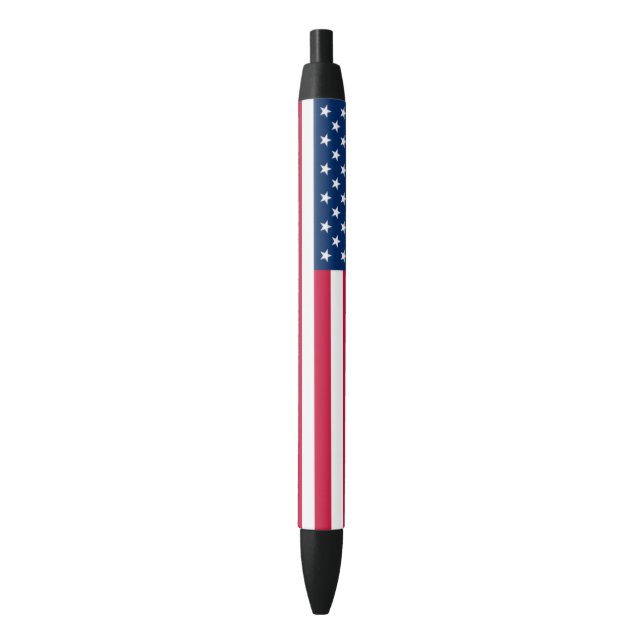 Bleu Stylo à drapeau américain - États-Unis (devant Vertical)