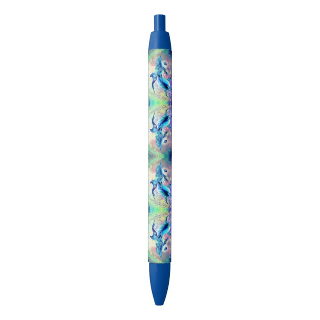 Bleu Stylo dauphin (devant Vertical)