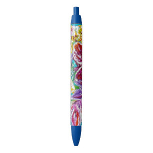 Bleu Stylo floral