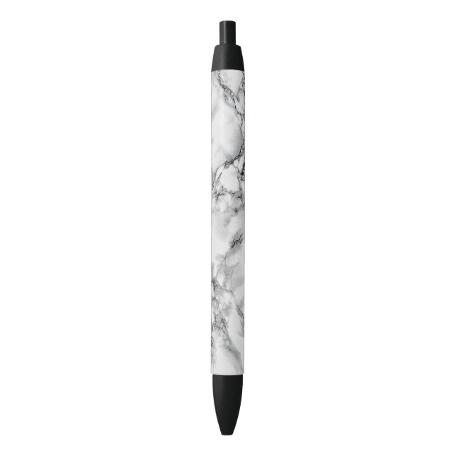 Bleu Stylo Marbre blanc (devant Vertical)