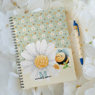 Bleu Stylo Motif Abeille