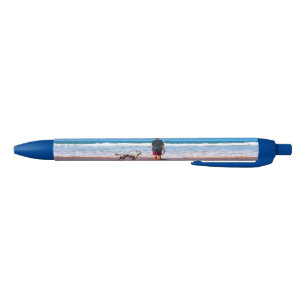 Bleu Stylo photo personnalisé avec vos photos et texte