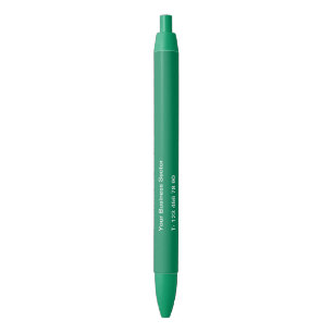 Bleu Stylo promotionnel d'informations sur l'entreprise