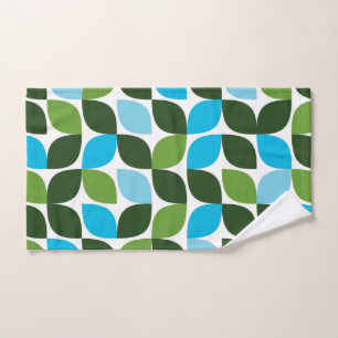 Bleu, vert, cool, tendance, nature moderne abstrai