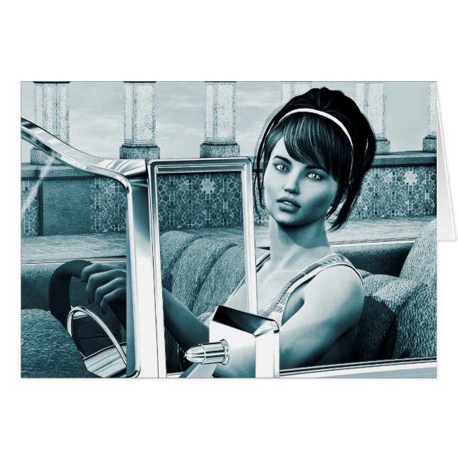 Bleu vintage (Devant horizontal)