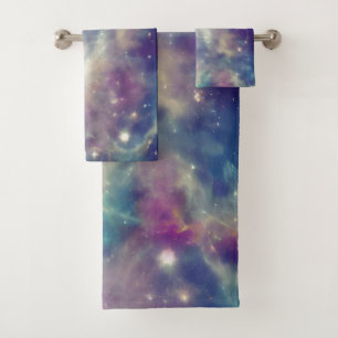 Bleu Violet Turquoise Nebula Voie Lactée