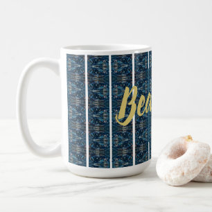 Bleue Belle Mug par la poète Adiela Akoo