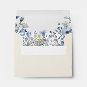 Bleuet Sauvage Bleu Poussiéreux Enveloppe de Maria