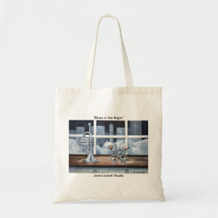Bleus dans le sac fourre-tout à nuit