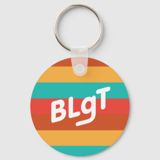 BLgT Stripe Flag Keychain