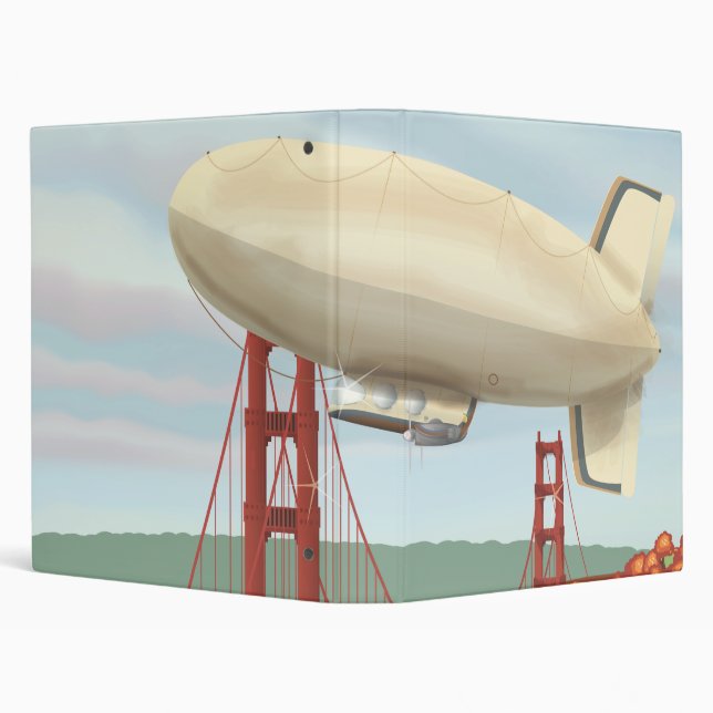 Blimp Airship Binder (Background)
