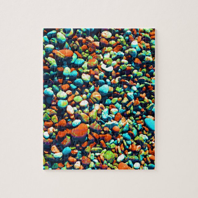 Blind Beach Rocks Jigsaw Puzzle (Vertical)