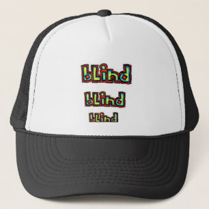 blind brand trucker hat