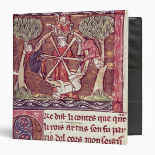 Blind goddess Fortune with King Arthur Binder