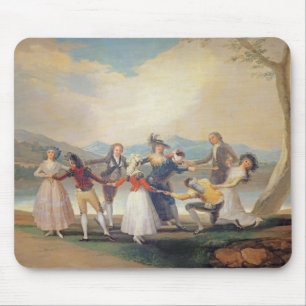 Blind Man's Buff, 1788-9 (tapestry cartoon) (for s Mouse Pad