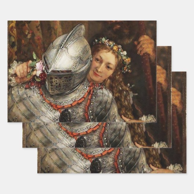 Blind Mans Buff by Adolph Menzel Wrapping Paper Sheet (Set)