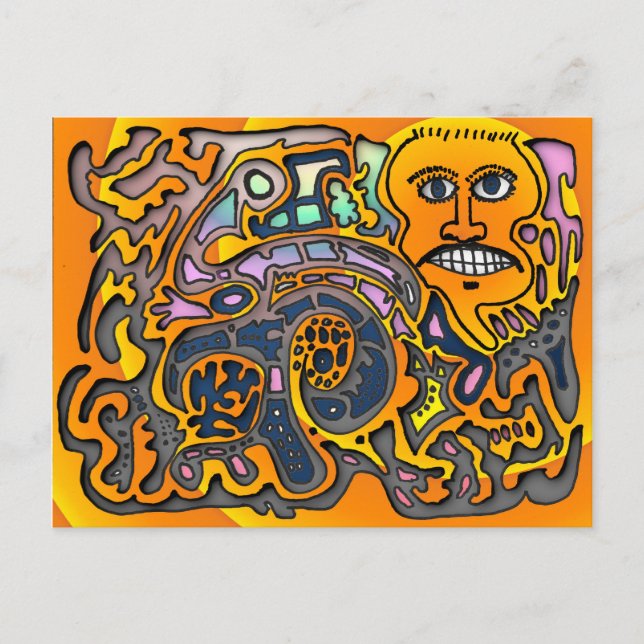 Blind Muddy Visions #1 Postcard (Front)