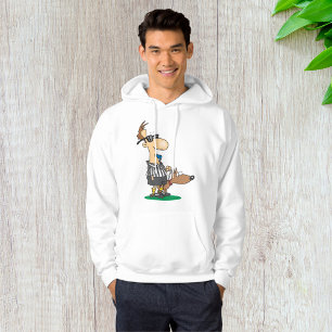 Blind Referee Blowing A Whistle Hoodie