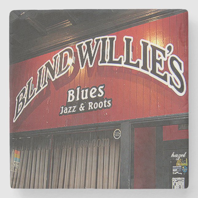 Blind Willies Virginia Highland, Blind Willies  Stone Coaster (Front)