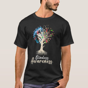 Blindess Awareness Blind Person T-Shirt