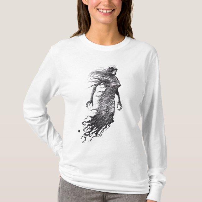 Blindfolded Witch logo T-Shirt (Front)