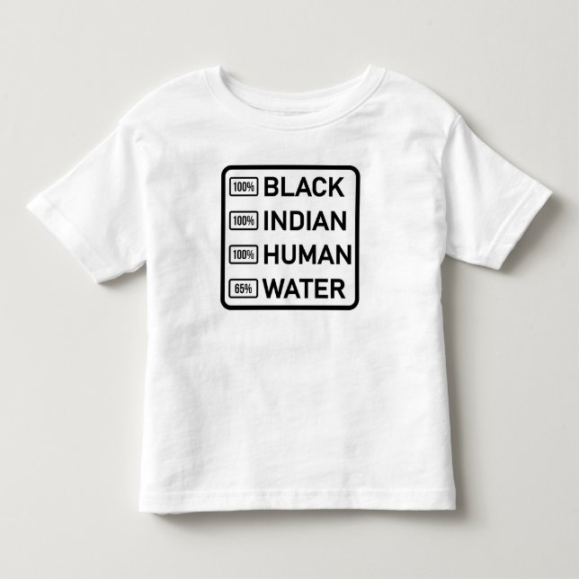 Blindian Toddler T-Shirt (Front)