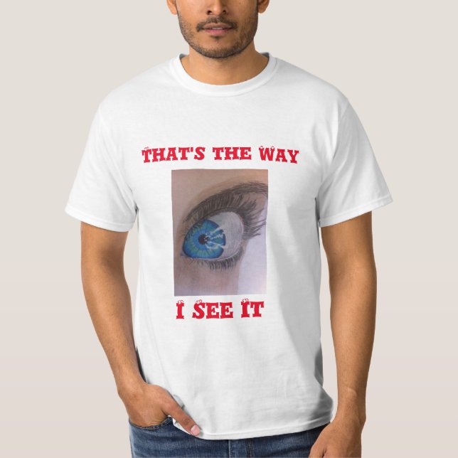 BlindViews logo T T-Shirt (Front)