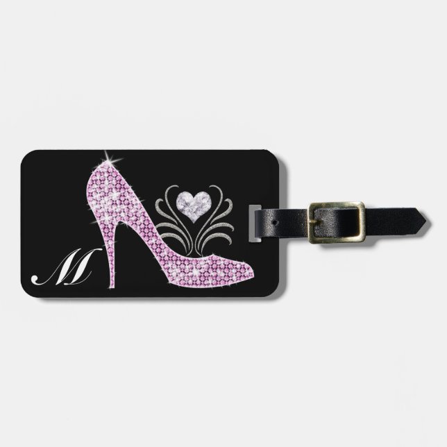 Bling Alphabet  Tags - SRF (Front Horizontal)