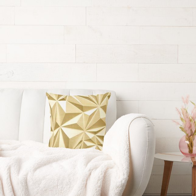 Bling Bling Chic Throw Pillow (Creator Uploaded)