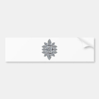 Bling Brooch Bumper Sticker