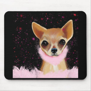 Bling Chihuahua Mouse Pad