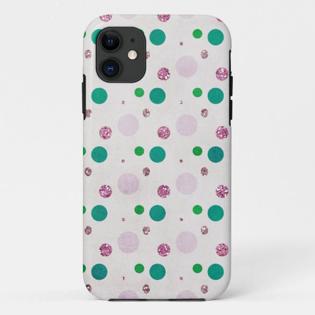Bling Dots Case-Mate iPhone Case (Back)