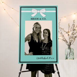 Bling & Glam Fabulous Bridal Shower Photo Party Poster