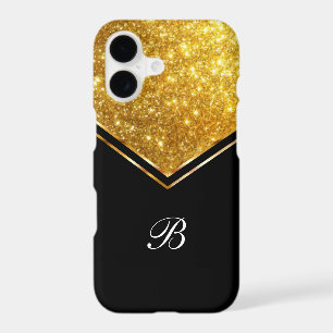 Bling Glam Monogramme étincelant