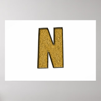 Bling Gold N Poster