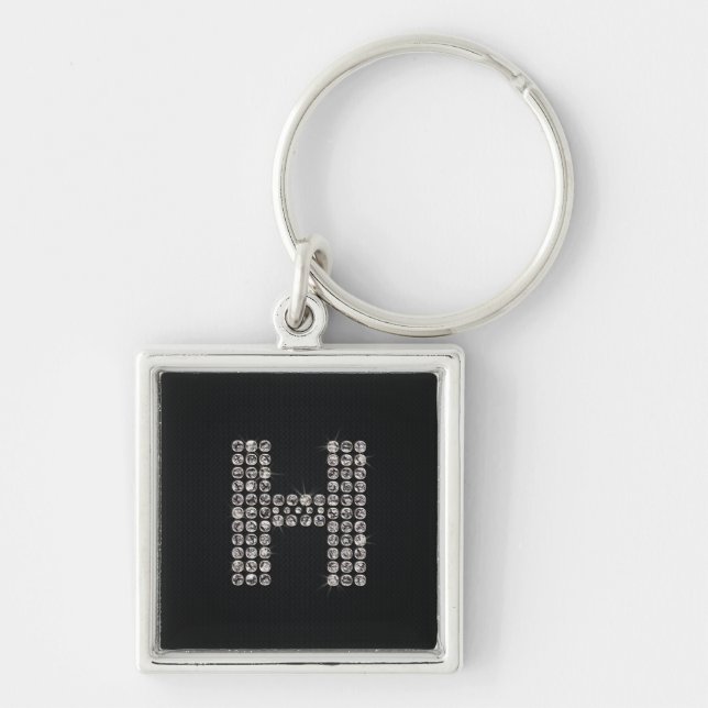 bling - H Keychain (Front)