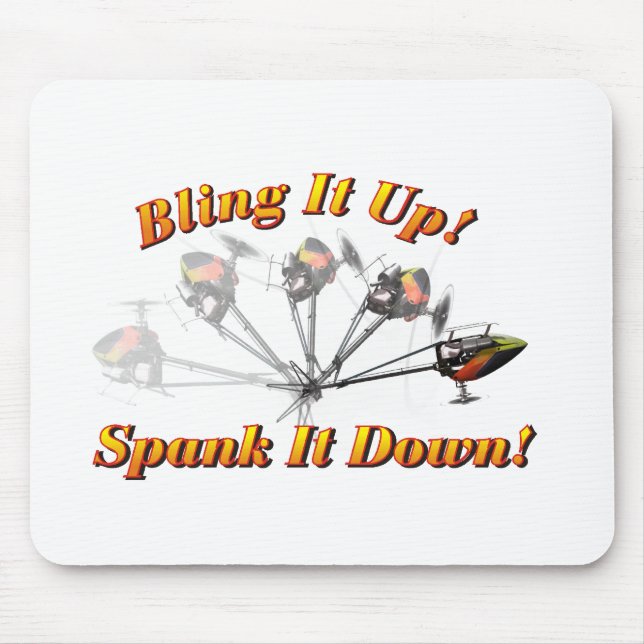 Bling It Spank It Mouse Pad (Front)