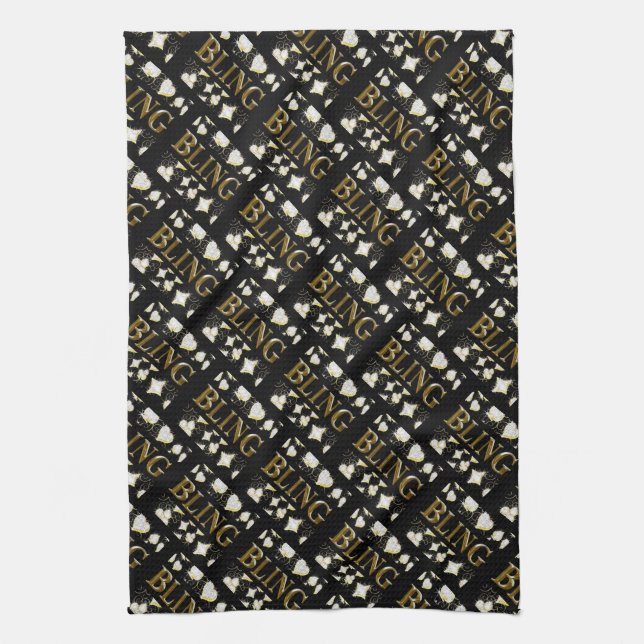 BLING KITCHEN TOWEL (Vertical)