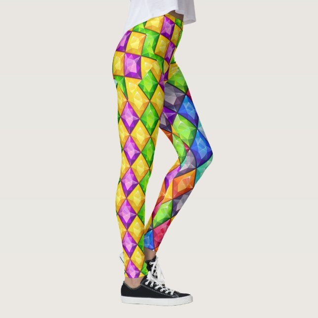 Bling Me Up Baby Diamonds Pop Fashion Leggings (Droite)