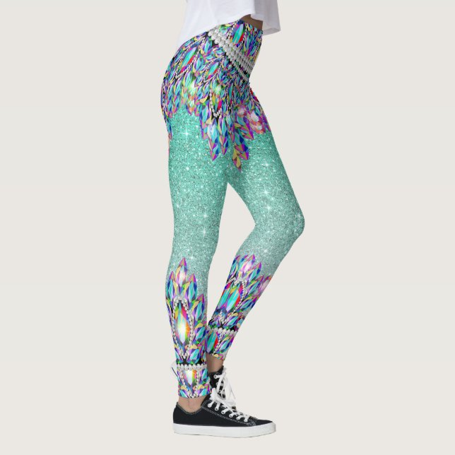 Bling Me Up Baby Fashion Pop Leggings (Right)