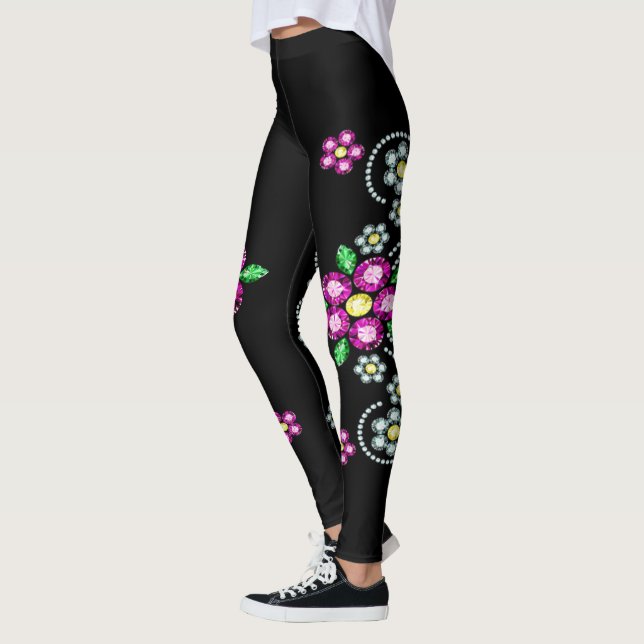 Bling Me Up Zazzle  Leggings (Left)
