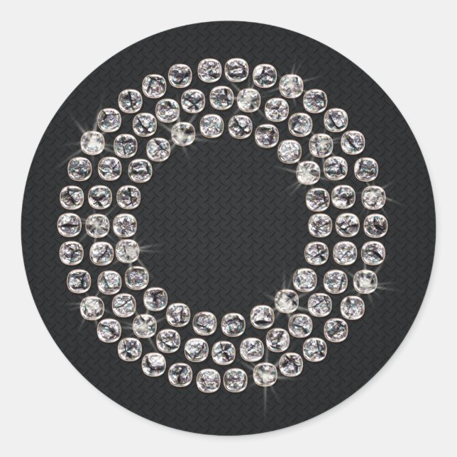 bling - O Classic Round Sticker (Front)