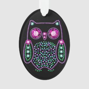 Bling Owl for Teacher / Anyone Ornament