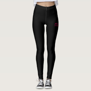 Bling Queen Reverse Pink Paparazzi Live Mirror Leggings