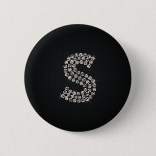 bling - S 2 Inch Round Button