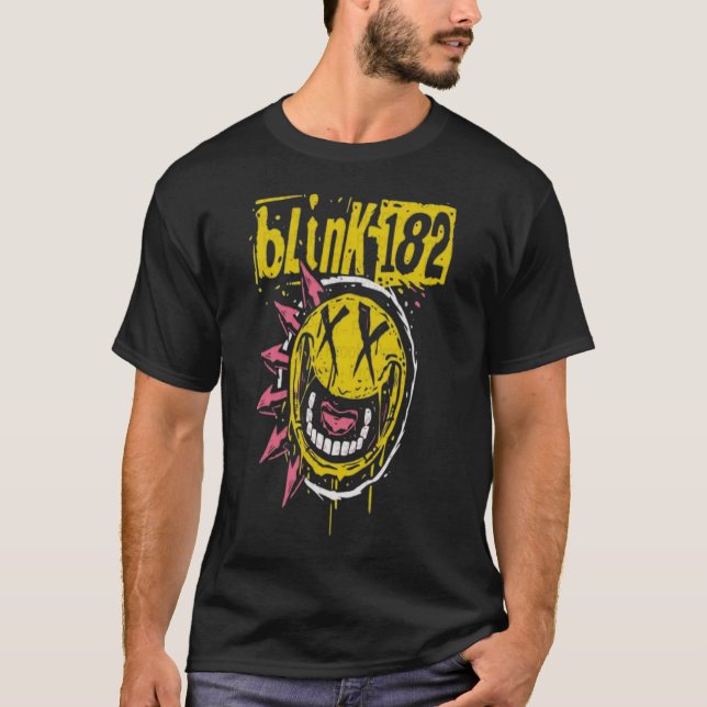 blink 182, pop punk, punk rock, 90s band, emo musi T-Shirt (Front)