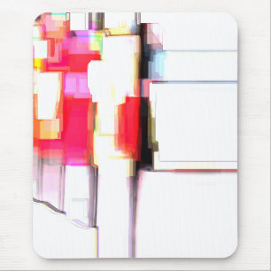 "Blink" Digital Abstract Mouse Pad