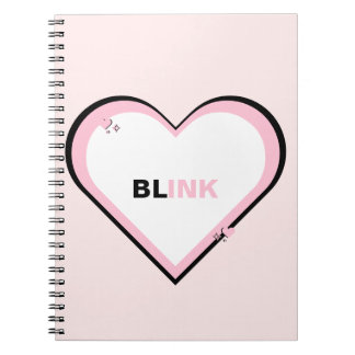 Blink Kpop Cute Aesthetic Teen Notebook