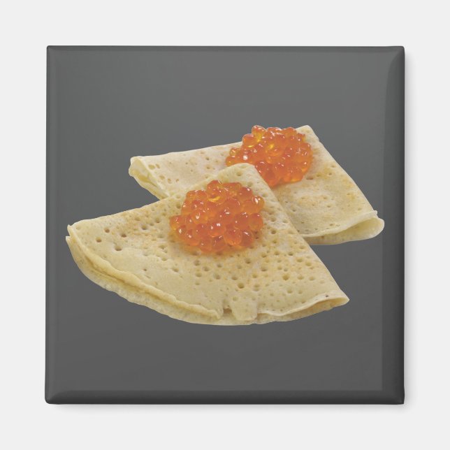 Bliny and Caviar Magnet (Front)