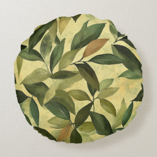 Bliss Botanique Coussin Rond